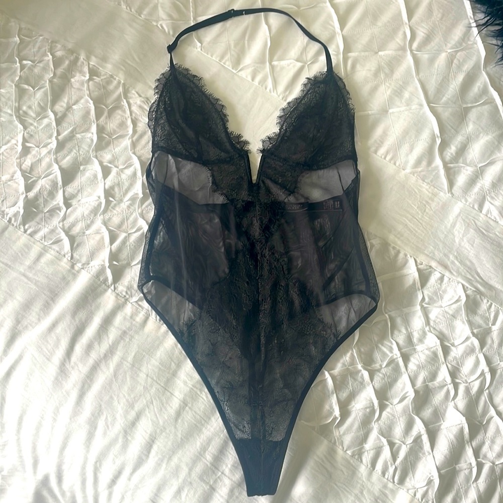 Victoria’s Secret black one piece Teddy size small